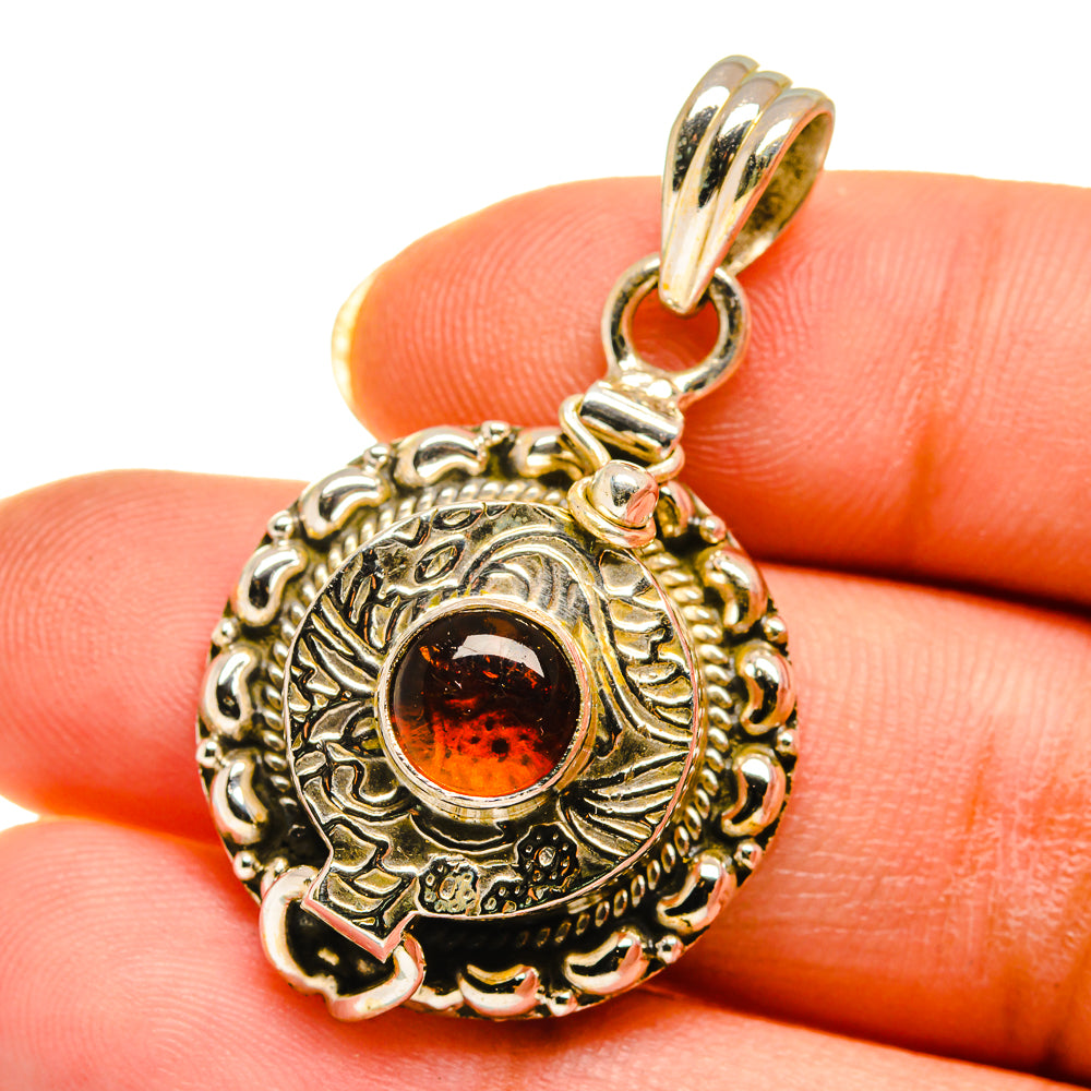 Garnet Pendants handcrafted by Ana Silver Co - PD14291
