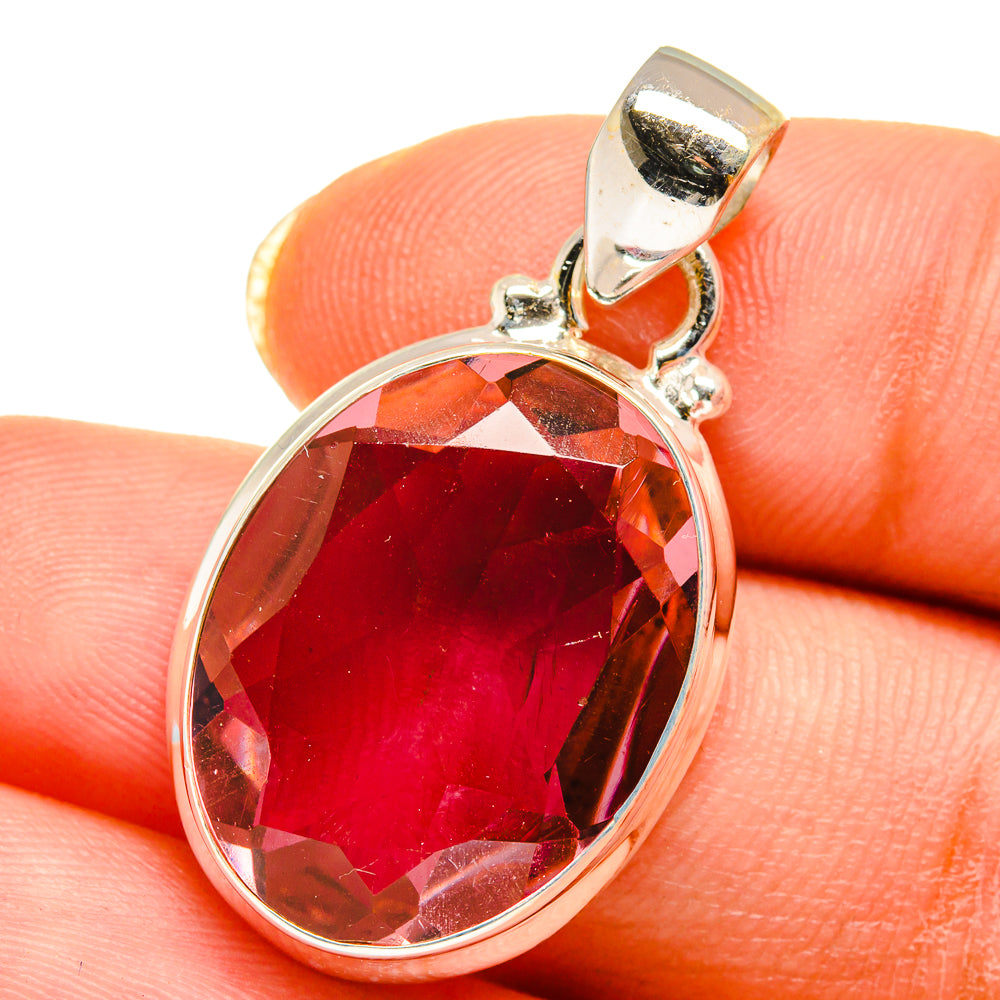 Color Change Alexandrite (lab.) Pendants handcrafted by Ana Silver Co - PD14295