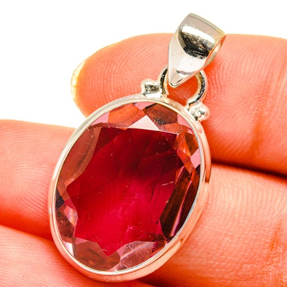 Color Change Alexandrite (lab.) Pendants handcrafted by Ana Silver Co - PD14295