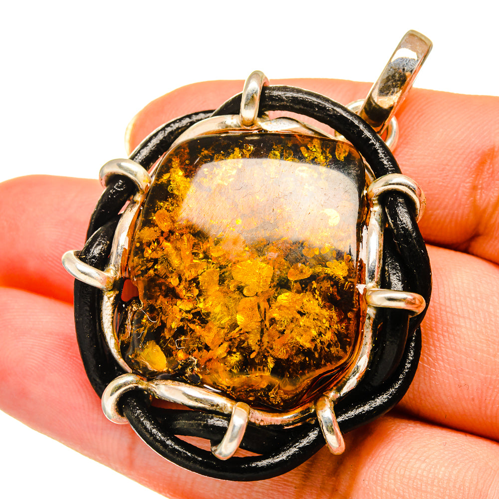 Baltic Amber Pendants handcrafted by Ana Silver Co - PD14321