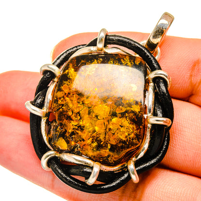 Baltic Amber Pendants handcrafted by Ana Silver Co - PD14321