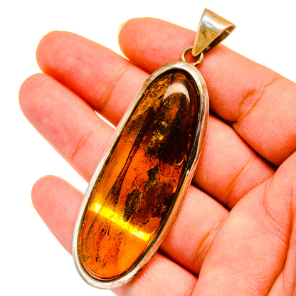 Baltic Amber Pendants handcrafted by Ana Silver Co - PD14330