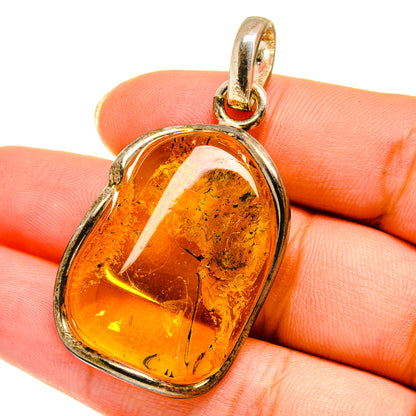 Baltic Amber Pendants handcrafted by Ana Silver Co - PD14336