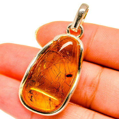 Baltic Amber Pendants handcrafted by Ana Silver Co - PD14337