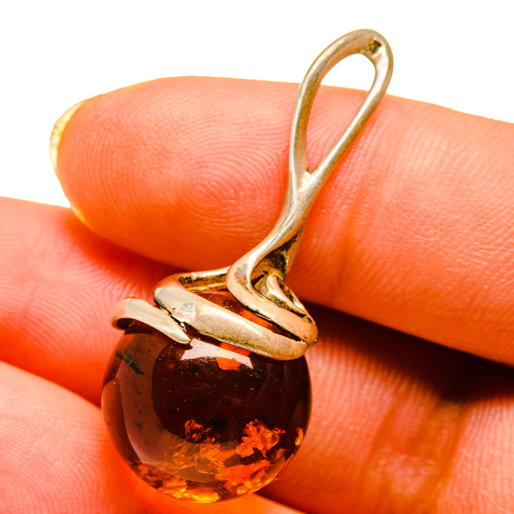 Baltic Amber Pendants handcrafted by Ana Silver Co - PD14343