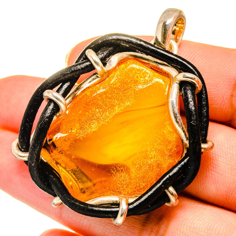 Baltic Amber Pendants handcrafted by Ana Silver Co - PD14348