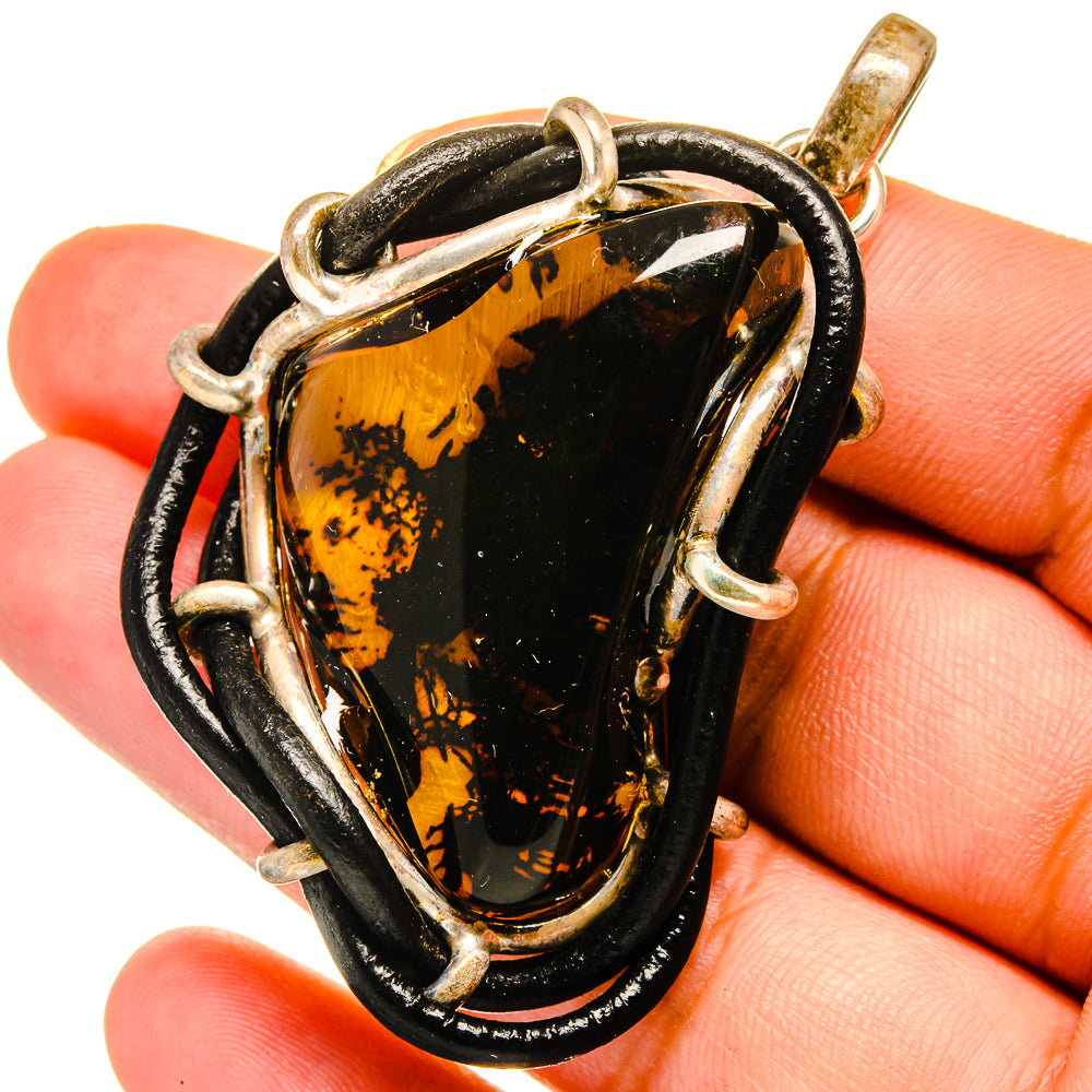 Baltic Amber Pendants handcrafted by Ana Silver Co - PD14350