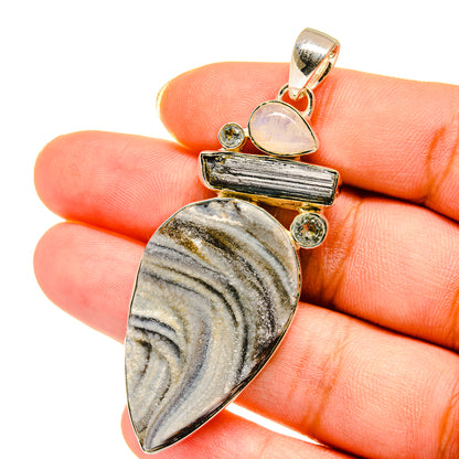 Desert Druzy Pendants handcrafted by Ana Silver Co - PD14361