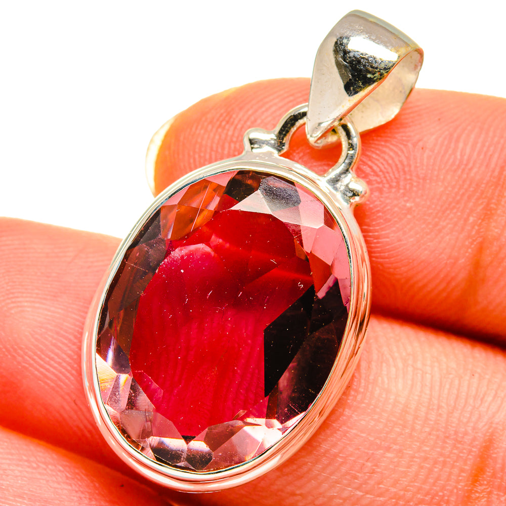 Color Change Alexandrite (lab.) Pendants handcrafted by Ana Silver Co - PD14371