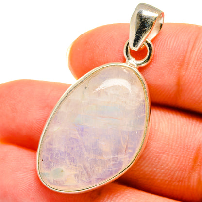 Rainbow Moonstone Pendants handcrafted by Ana Silver Co - PD14374