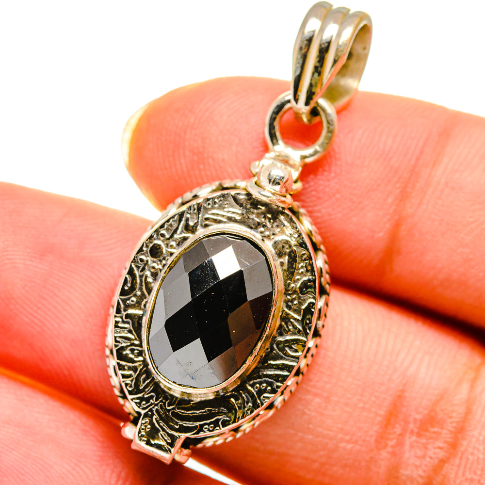 Hematite Pendants handcrafted by Ana Silver Co - PD14381