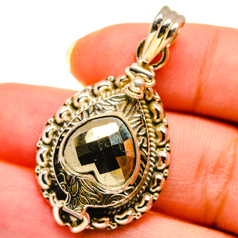 Hematite Pendants handcrafted by Ana Silver Co - PD14391