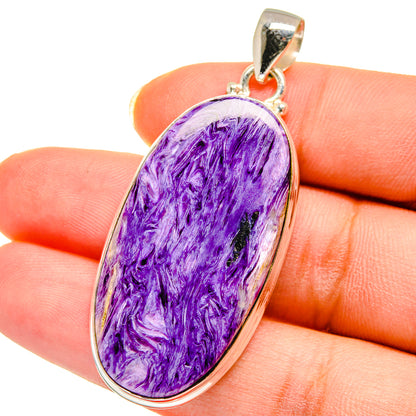 Charoite Pendants handcrafted by Ana Silver Co - PD14405