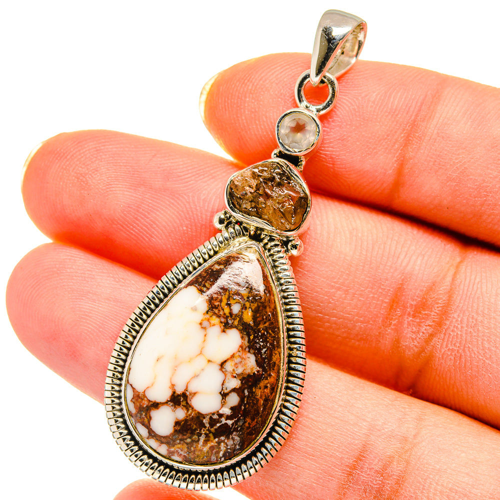 Wild Horse Jasper Pendants handcrafted by Ana Silver Co - PD14415