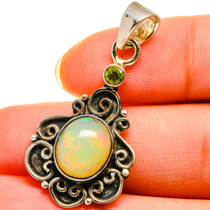Ethiopian Opal Pendants handcrafted by Ana Silver Co - PD14430