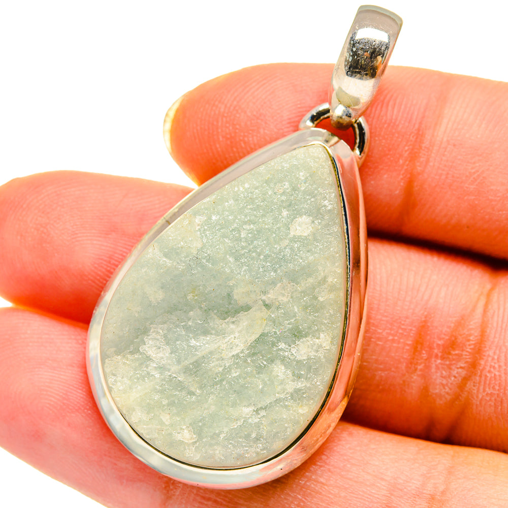 Prehnite Pendants handcrafted by Ana Silver Co - PD14432