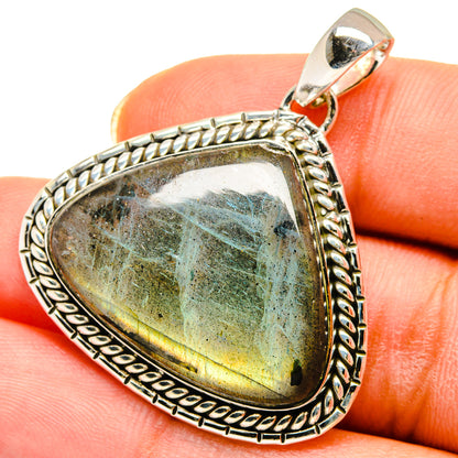 Labradorite Pendants handcrafted by Ana Silver Co - PD14445