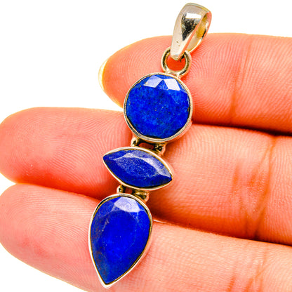 Lapis Lazuli Pendants handcrafted by Ana Silver Co - PD14462