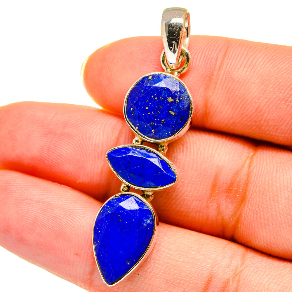 Lapis Lazuli Pendants handcrafted by Ana Silver Co - PD14470