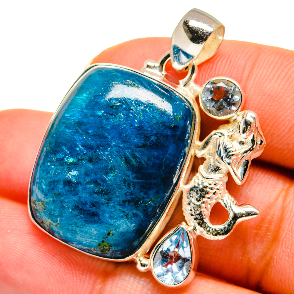 Apatite Pendants handcrafted by Ana Silver Co - PD14477
