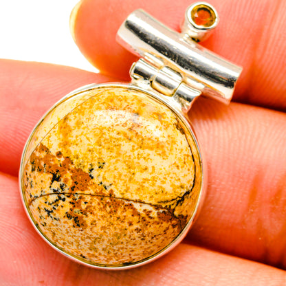 Picture Jasper Pendants handcrafted by Ana Silver Co - PD14482
