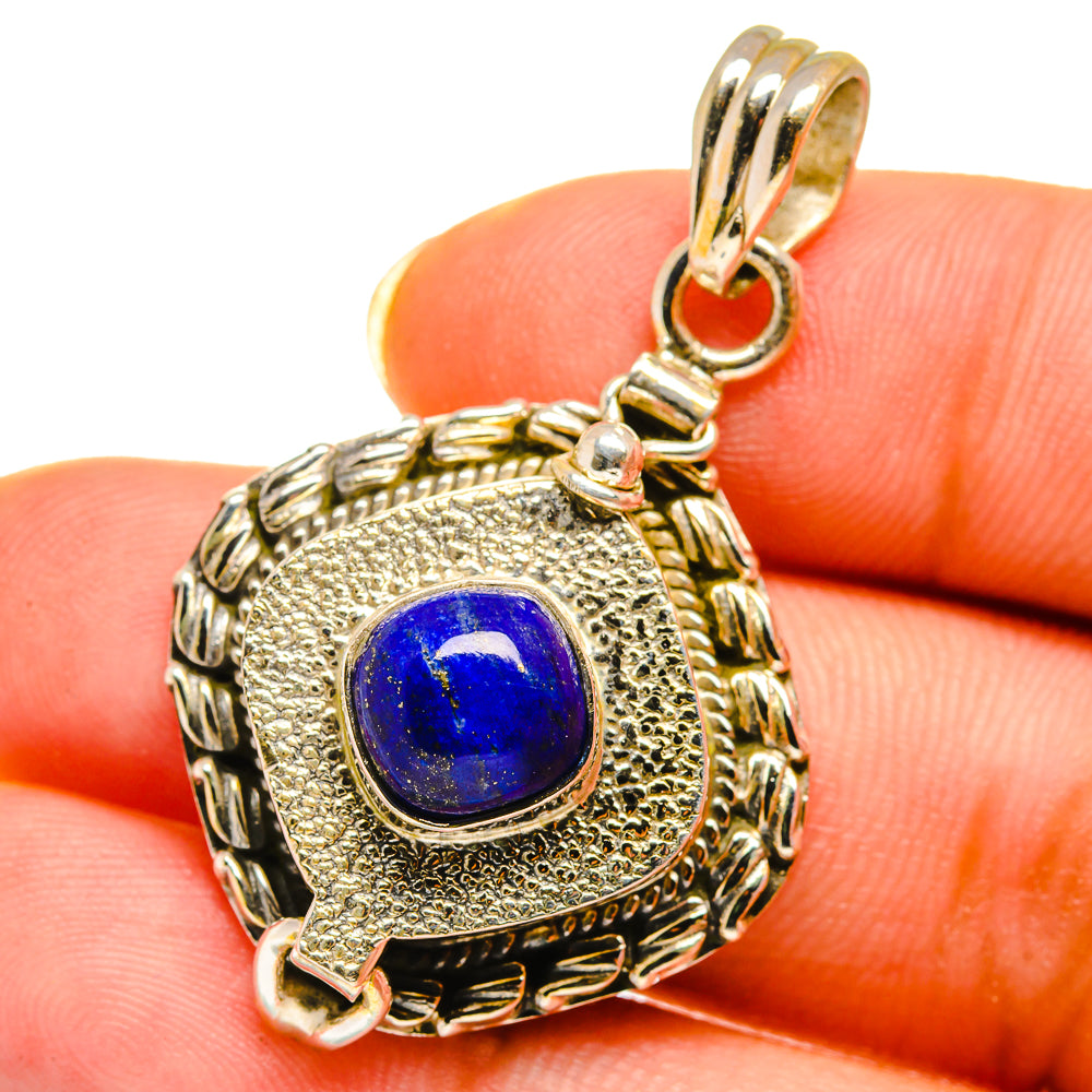 Lapis Lazuli Pendants handcrafted by Ana Silver Co - PD14488