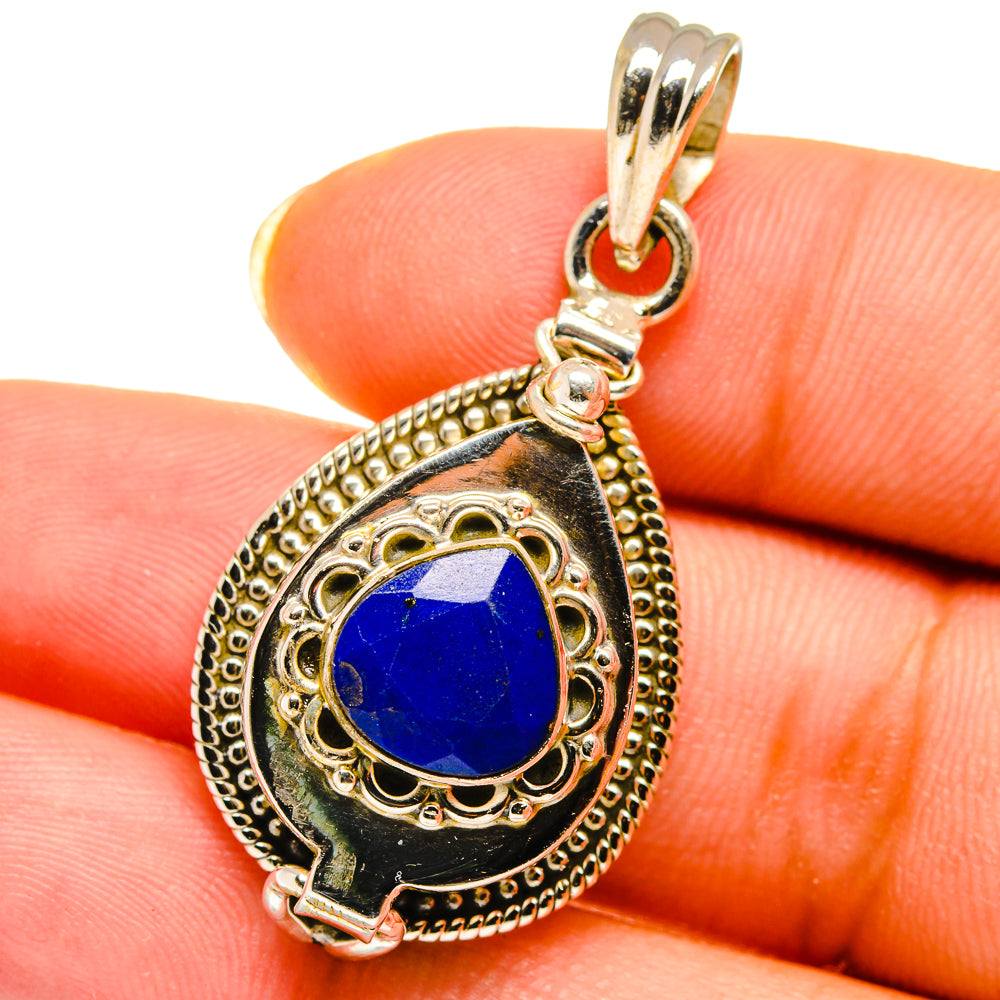 Lapis Lazuli Pendants handcrafted by Ana Silver Co - PD14491