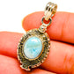 Larimar Pendants handcrafted by Ana Silver Co - PD14495