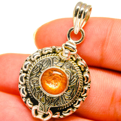 Sunstone Pendants handcrafted by Ana Silver Co - PD14497