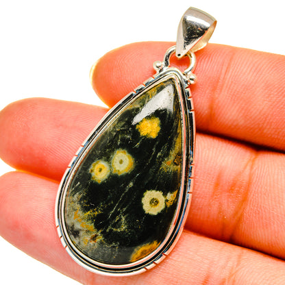 Ocean Jasper Pendants handcrafted by Ana Silver Co - PD14513