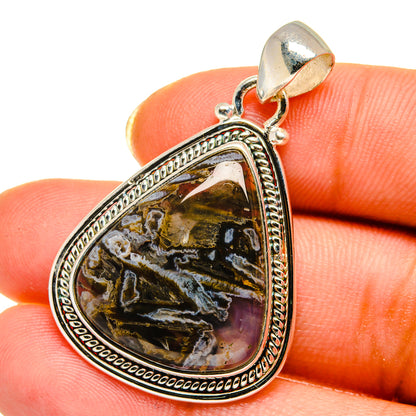 Turkish Tube Agate Pendants handcrafted by Ana Silver Co - PD14516