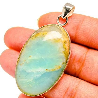 Peruvian Opal Pendants handcrafted by Ana Silver Co - PD14524
