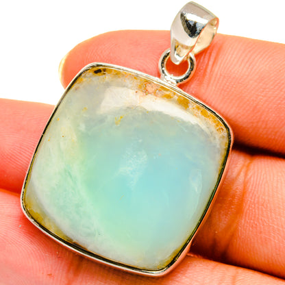 Peruvian Opal Pendants handcrafted by Ana Silver Co - PD14527