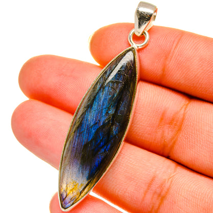 Labradorite Pendants handcrafted by Ana Silver Co - PD14529