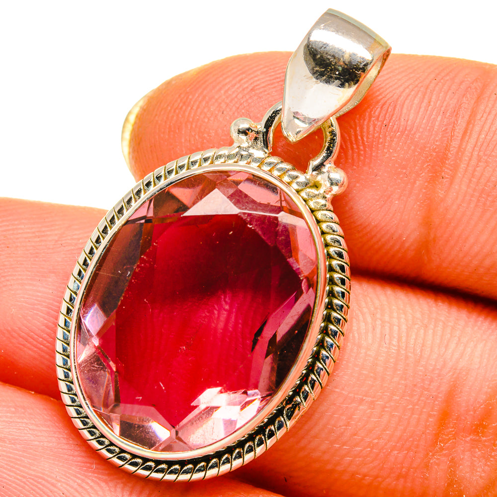 Color Change Alexandrite Pendants handcrafted by Ana Silver Co - PD14544