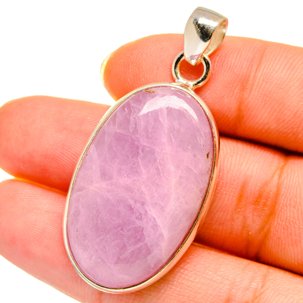 Kunzite Pendants handcrafted by Ana Silver Co - PD14545