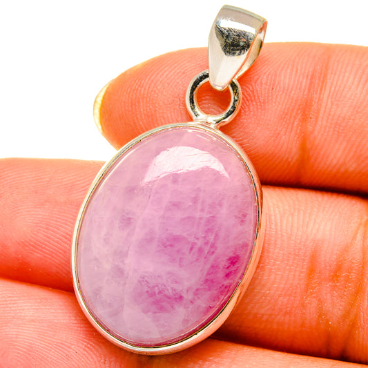 Kunzite Pendants handcrafted by Ana Silver Co - PD14546