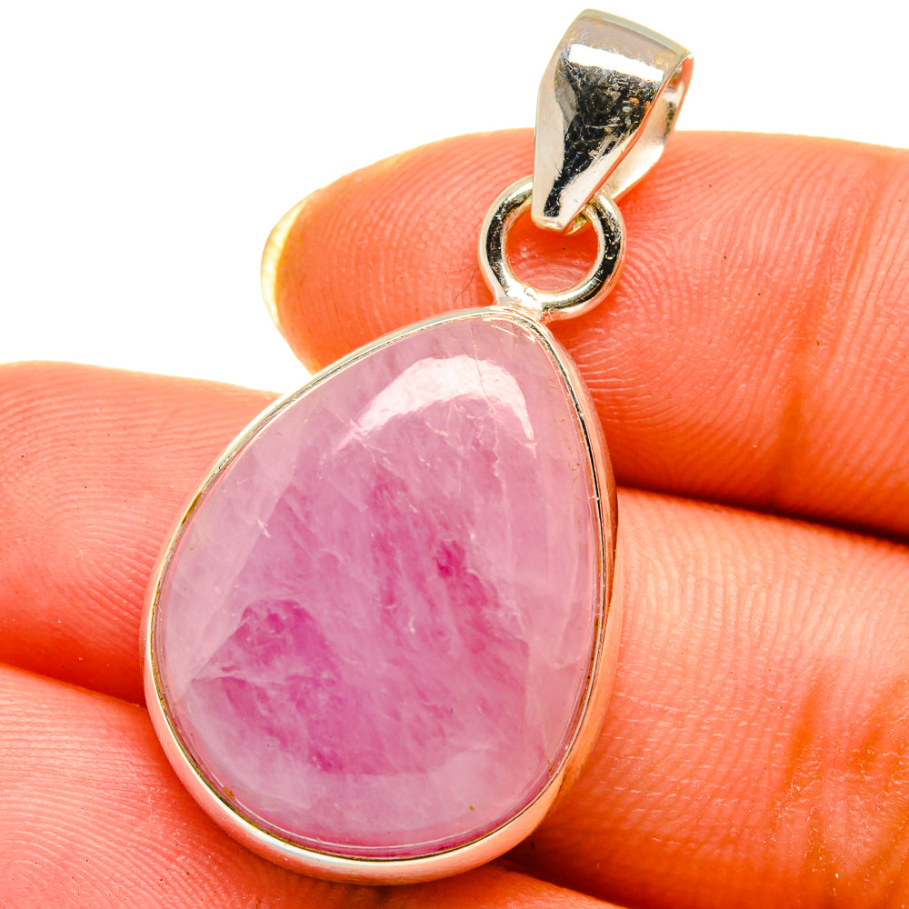 Kunzite Pendants handcrafted by Ana Silver Co - PD14547