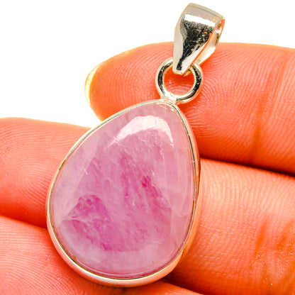 Kunzite Pendants handcrafted by Ana Silver Co - PD14547