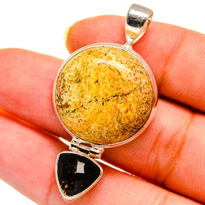 Picture Jasper Pendants handcrafted by Ana Silver Co - PD14553