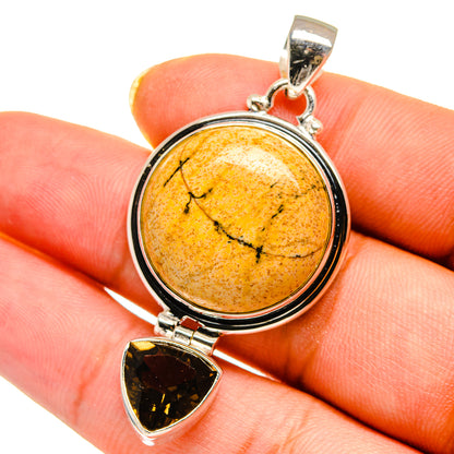 Picture Jasper Pendants handcrafted by Ana Silver Co - PD14564