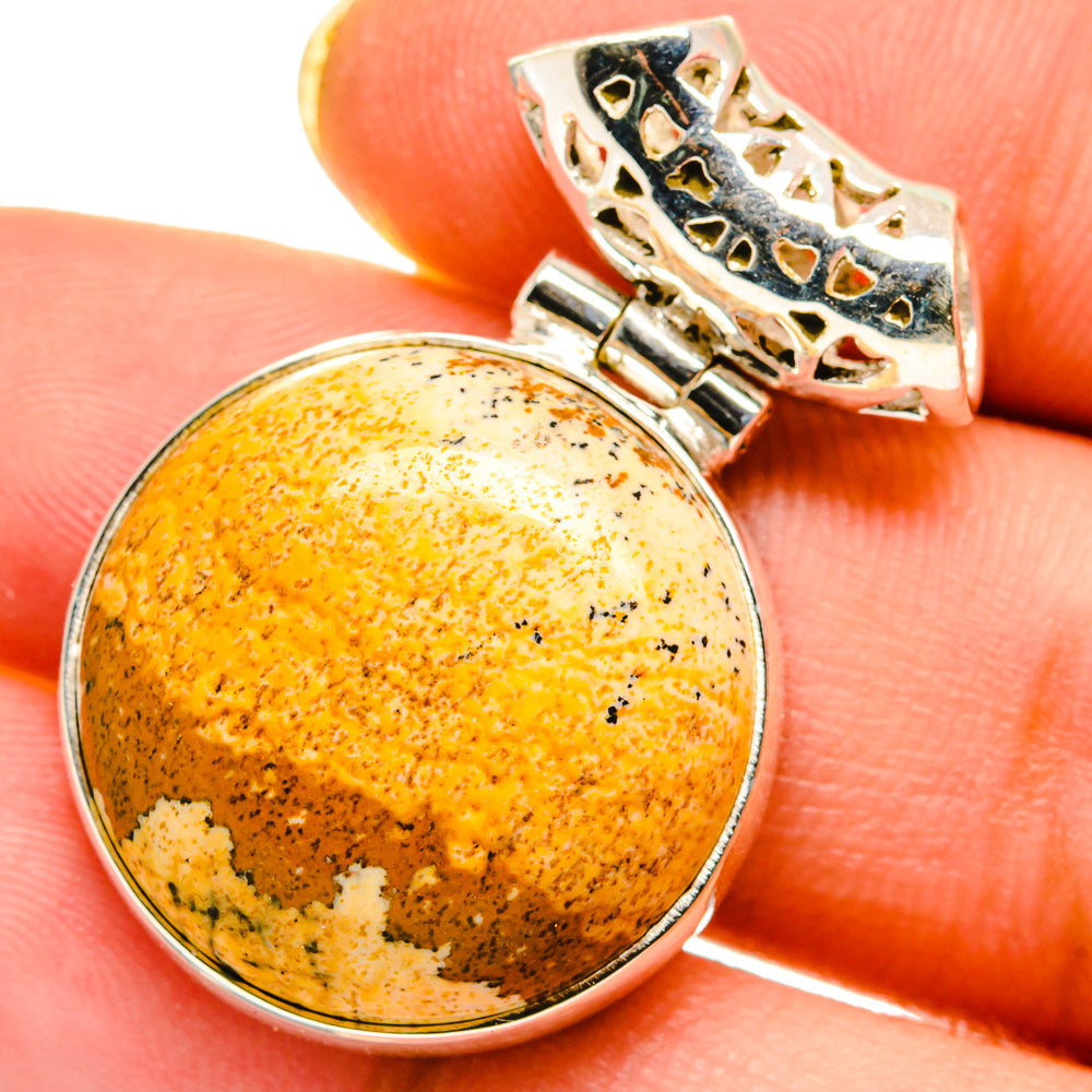 Picture Jasper Pendants handcrafted by Ana Silver Co - PD14566