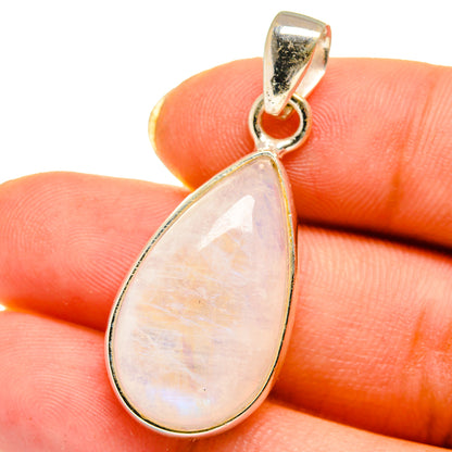 Rainbow Moonstone Pendants handcrafted by Ana Silver Co - PD14612