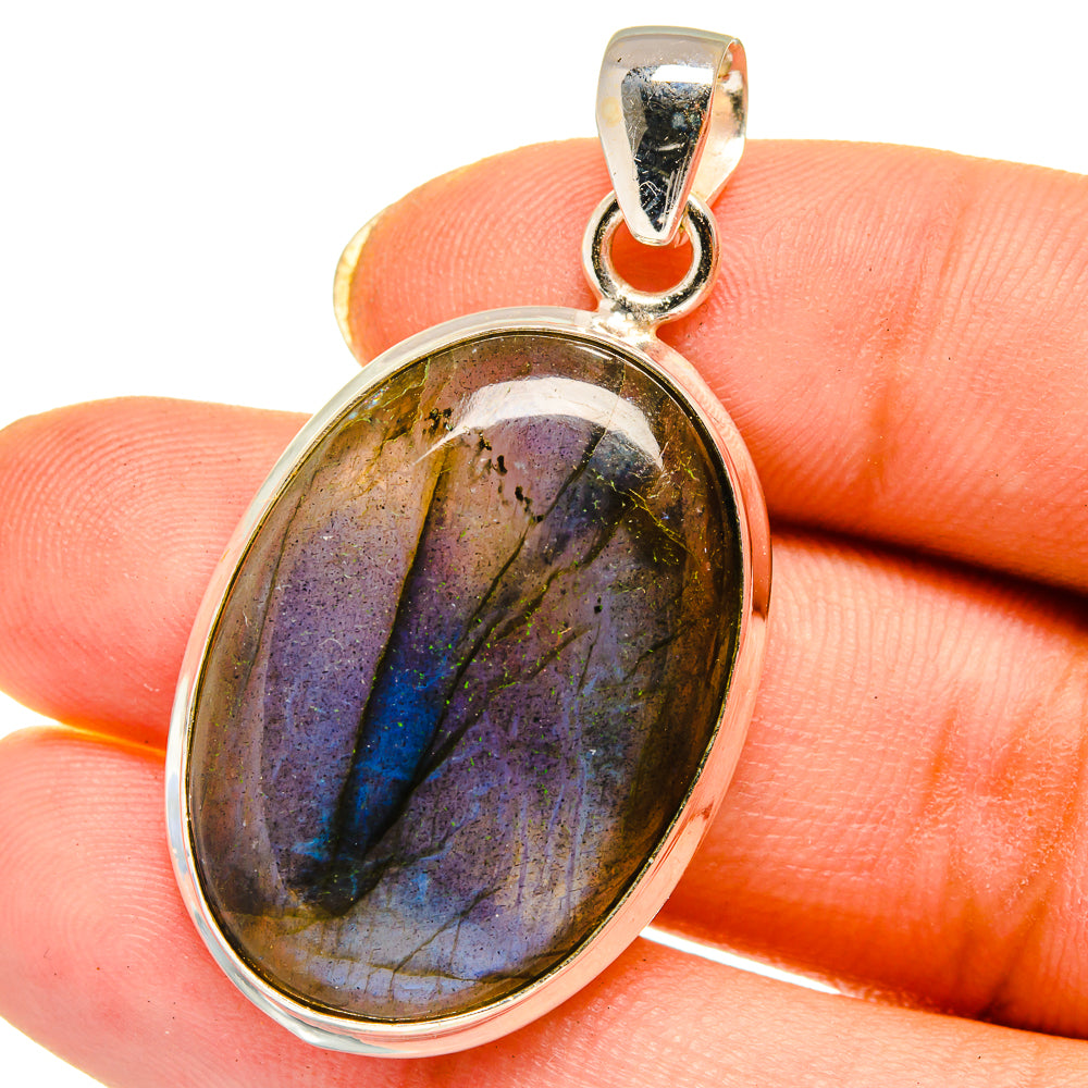 Labradorite Pendants handcrafted by Ana Silver Co - PD14626