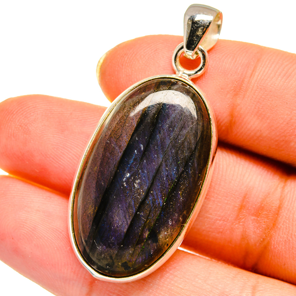 Labradorite Pendants handcrafted by Ana Silver Co - PD14627