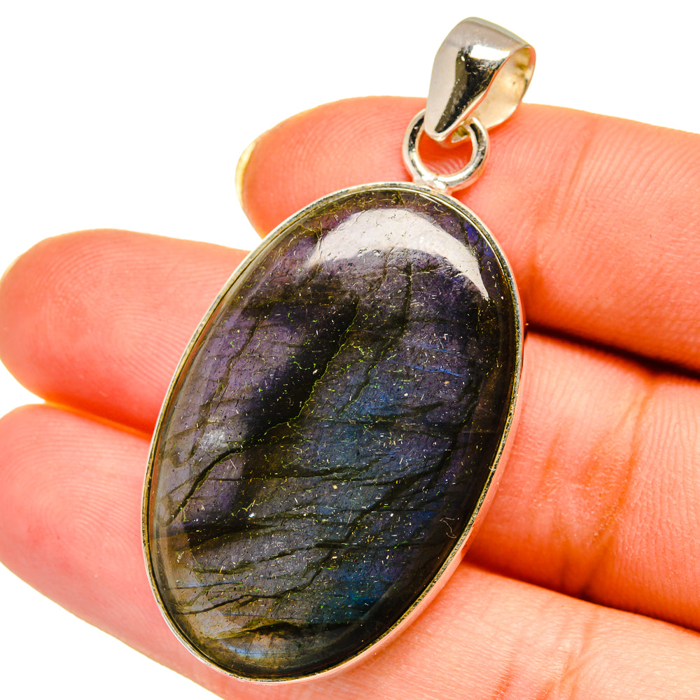 Labradorite Pendants handcrafted by Ana Silver Co - PD14628