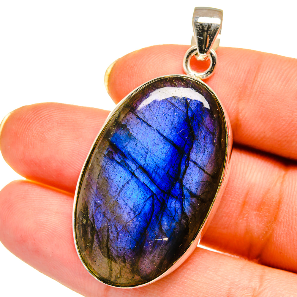 Labradorite Pendants handcrafted by Ana Silver Co - PD14629