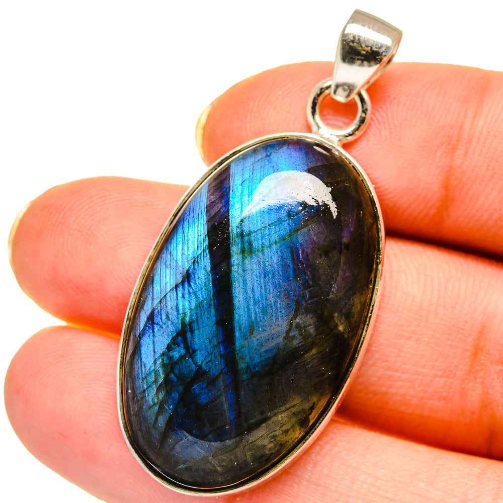 Labradorite Pendants handcrafted by Ana Silver Co - PD14632