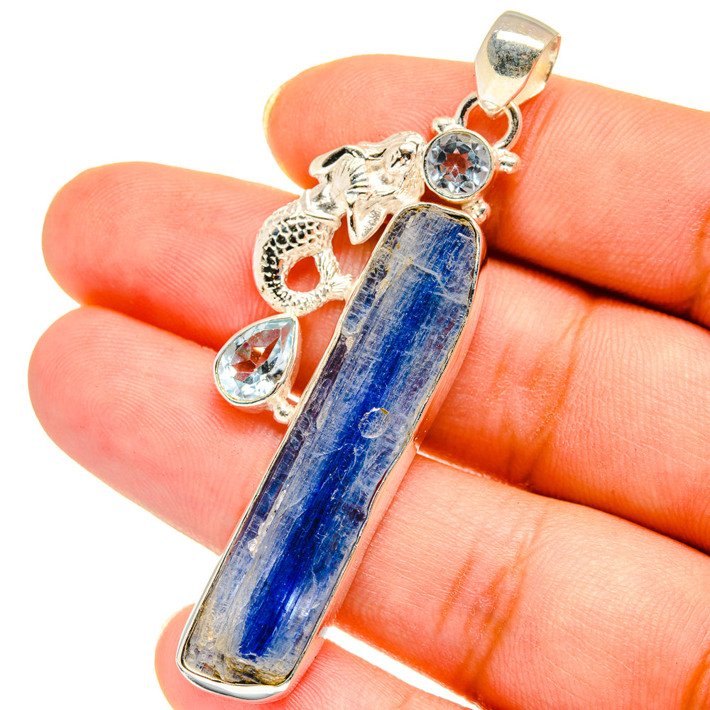 Kyanite Pendants handcrafted by Ana Silver Co - PD14636