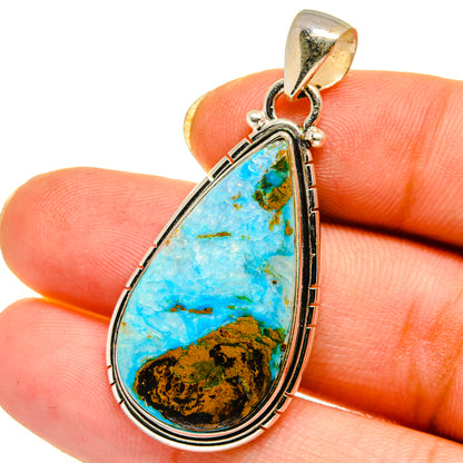 Peruvian Opal Pendants handcrafted by Ana Silver Co - PD14650